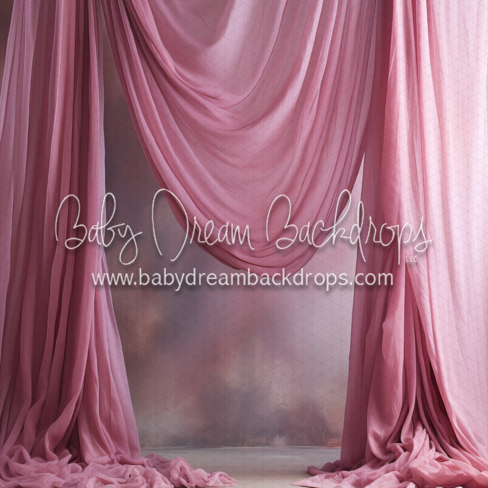 Art Drapes Carnation Pink Right (MD)