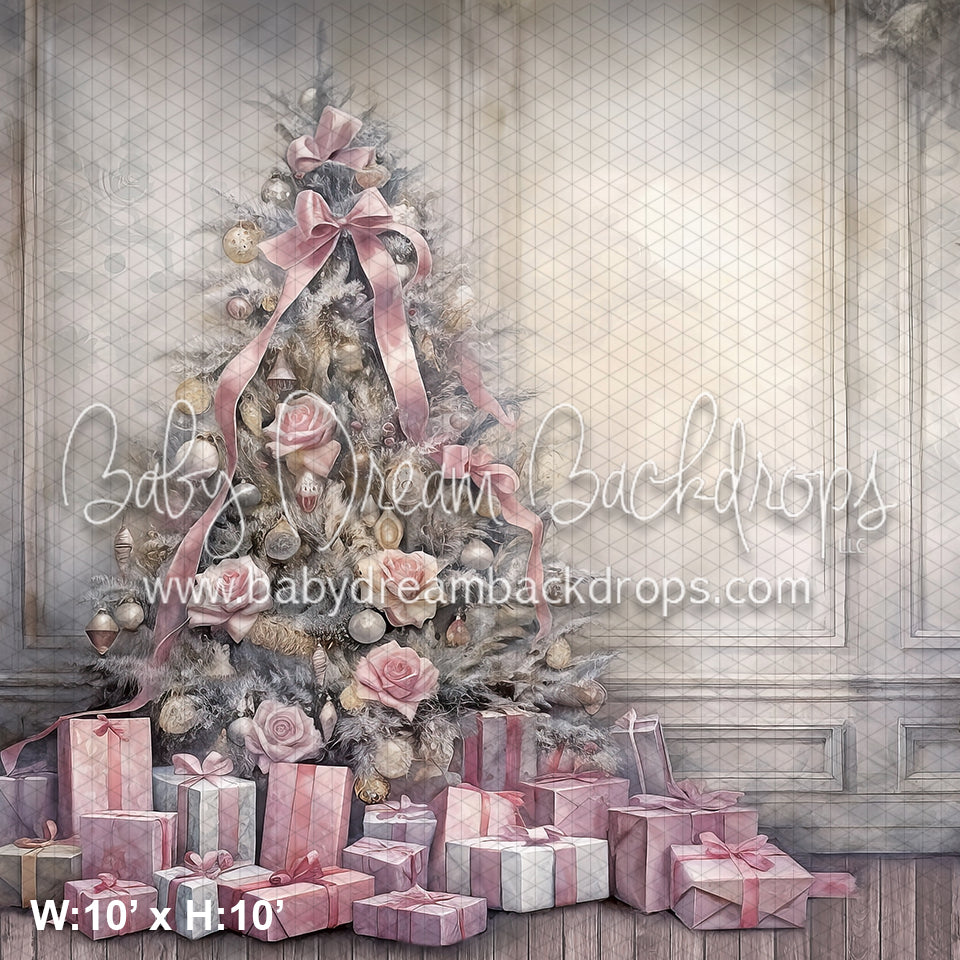 Pink Ink Wash Christmas (WM)