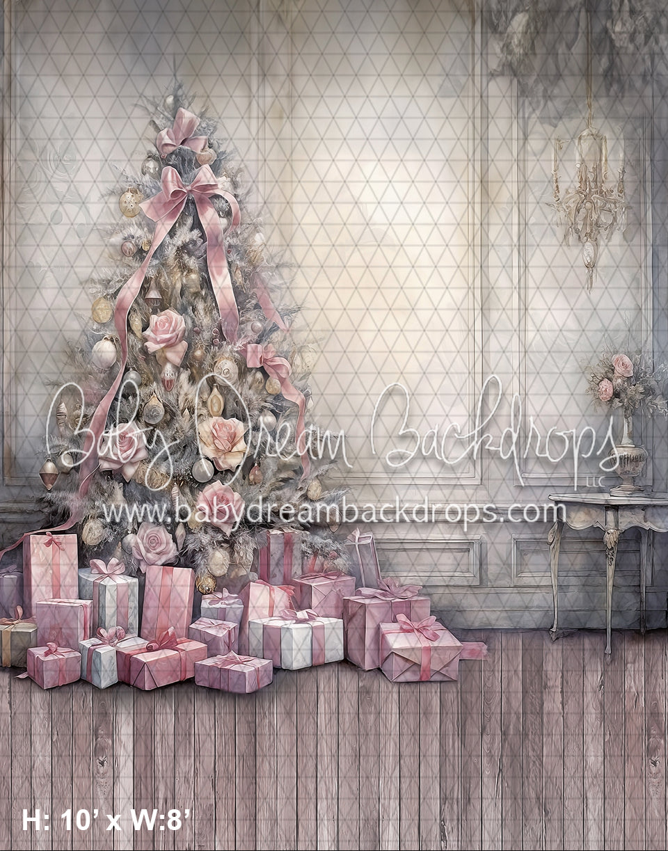 Pink Ink Wash Christmas (WM)