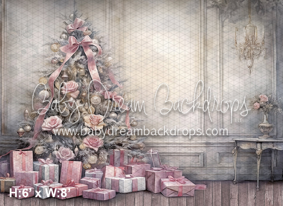 Pink Ink Wash Christmas (WM)