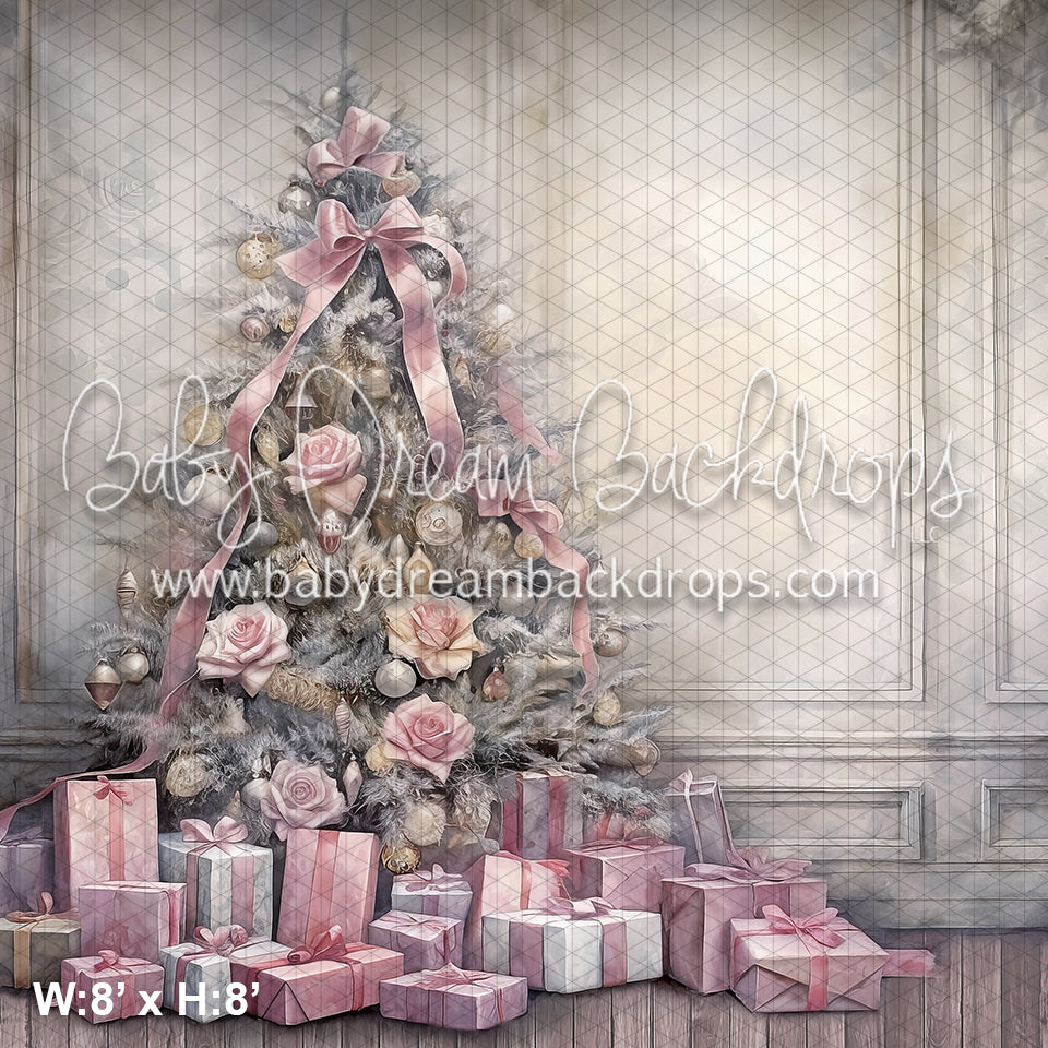 Pink Ink Wash Christmas (WM)