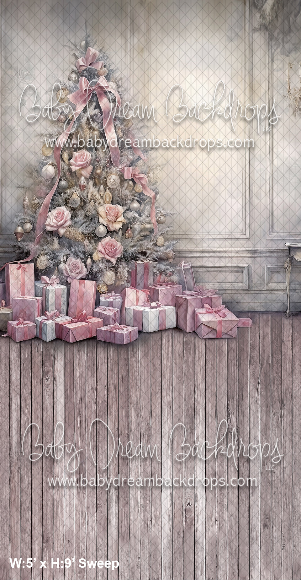 SWEEPS Pink Ink Wash Christmas (WM)