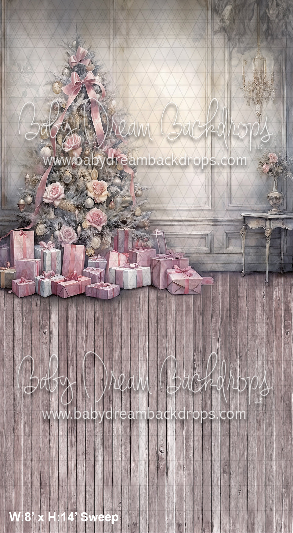 SWEEPS Pink Ink Wash Christmas (WM)