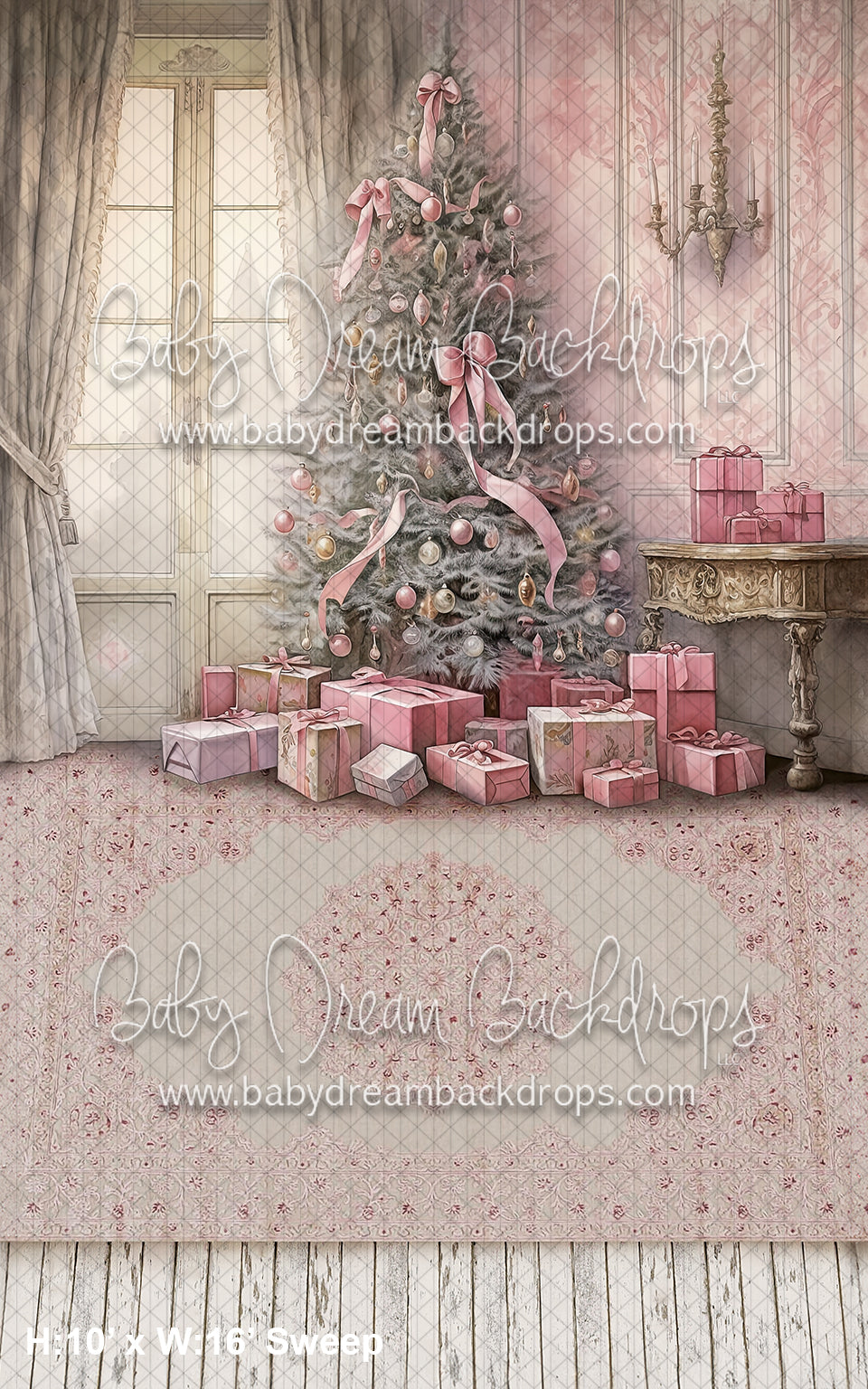 SWEEPS Pink Ink Wash Christmas II (WM)