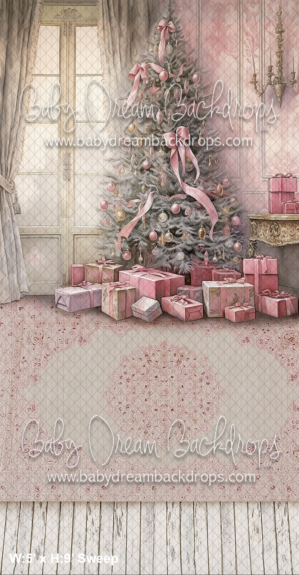 SWEEPS Pink Ink Wash Christmas II (WM)