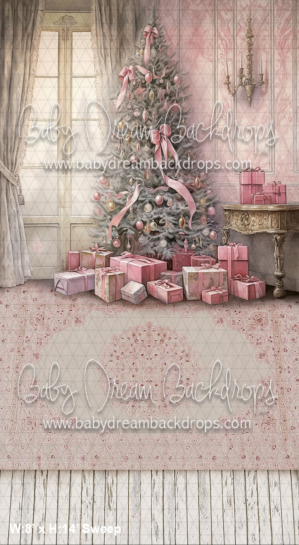 SWEEPS Pink Ink Wash Christmas II (WM)