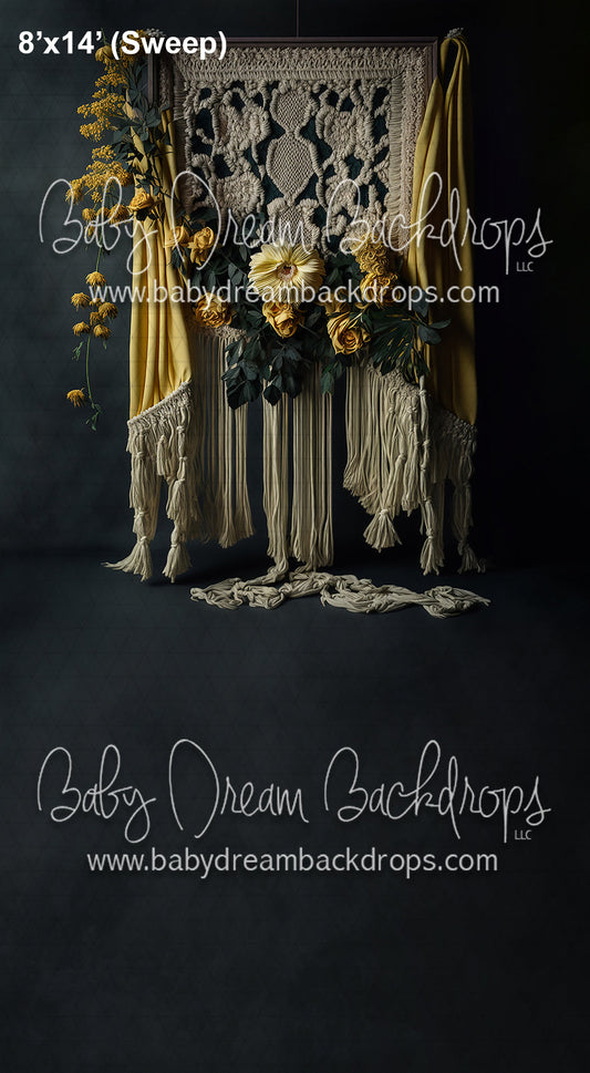 Sweeps CTandRina Yellow Macrame (AZ)