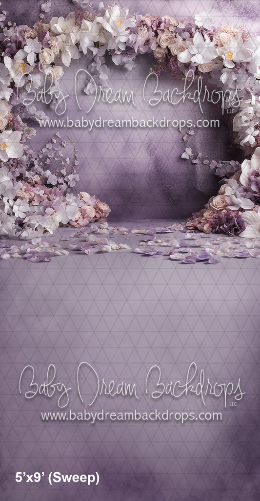 Sweeps Studio Purple Floral Arch (AZ)