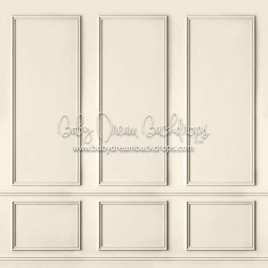 Simple Statement Wall Ivory