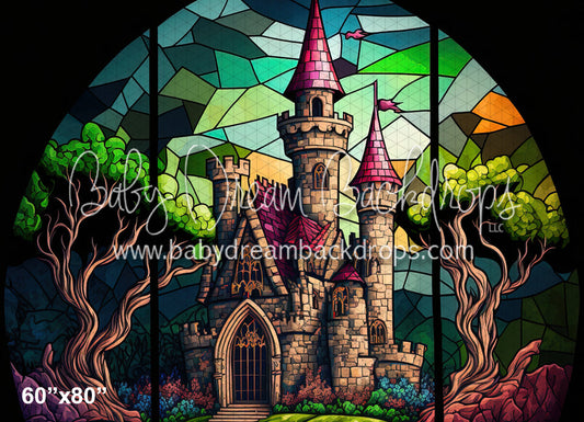 Stained Glass Castle Arch (MD)